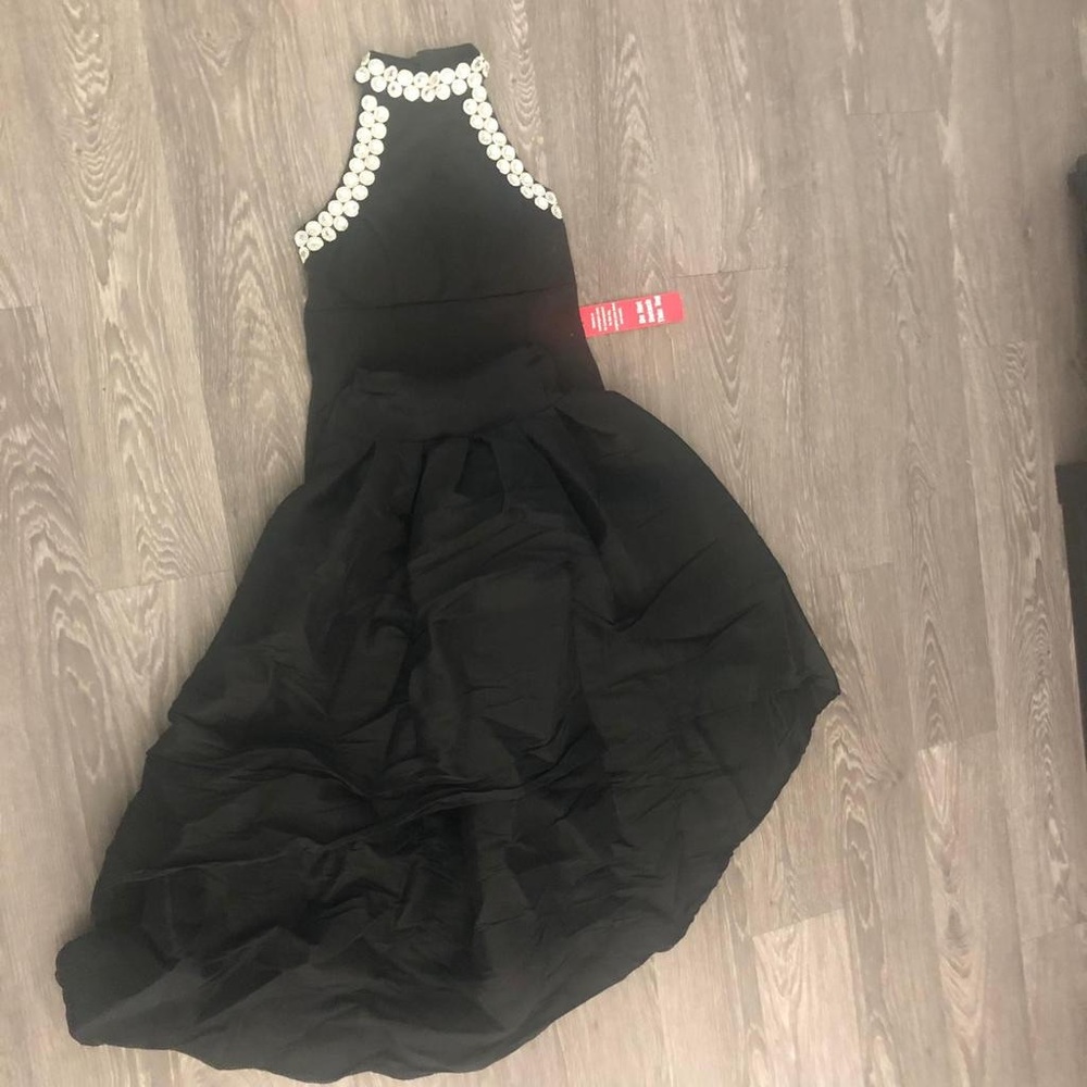 2 piece black dress brand new